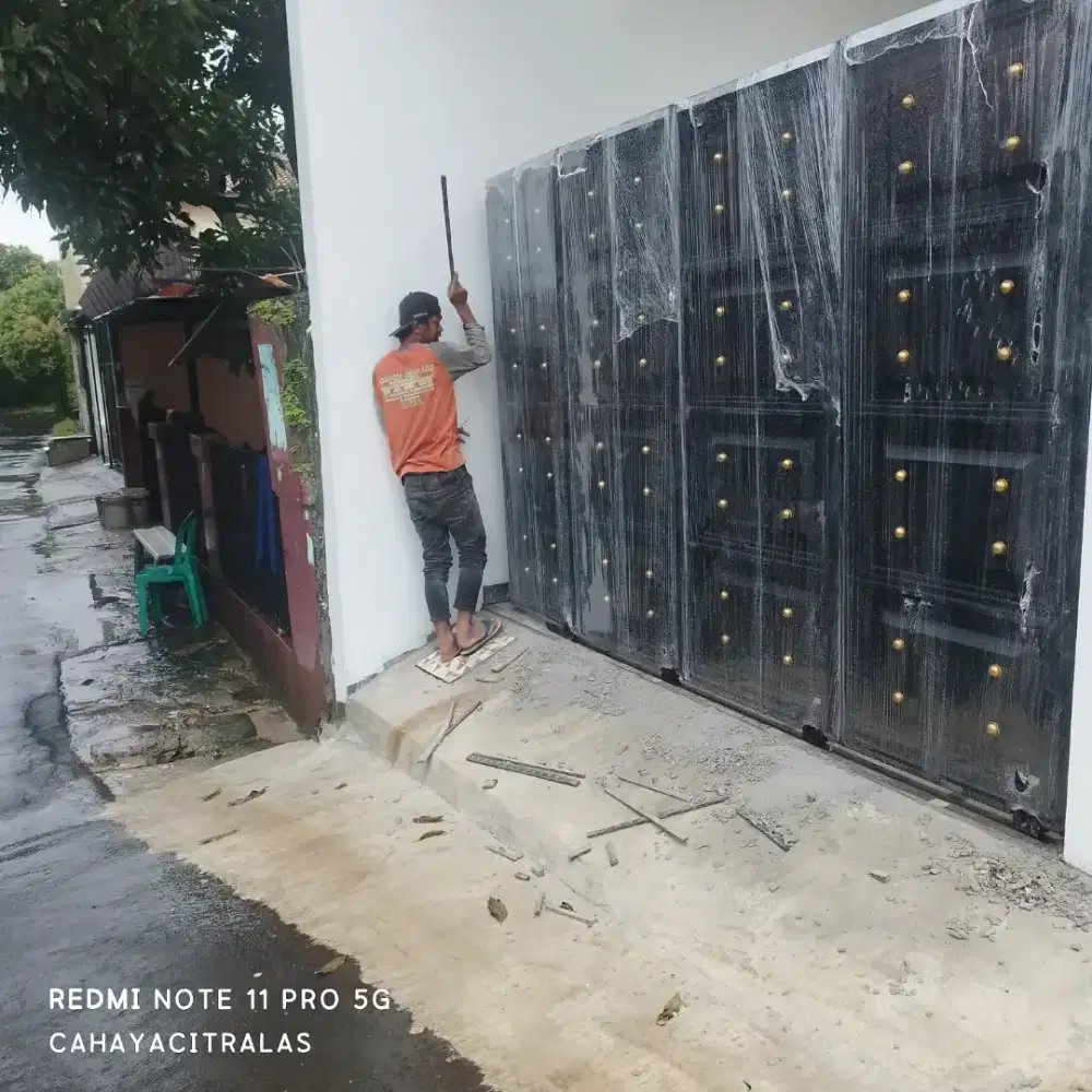 Pagar rumah minimalis