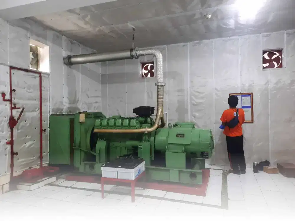 Kedap suara/Peredam suara ruangan Genset