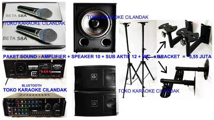 sound system rumahan