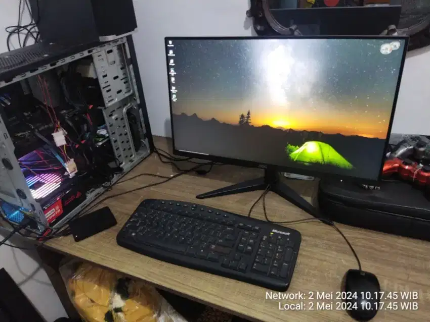 Monitor Komputer AOC 24B1XH2 FHD Like New