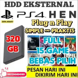 HDD PS4 320GB FULL GAME Harga Mrh SIAP DIKIRIM