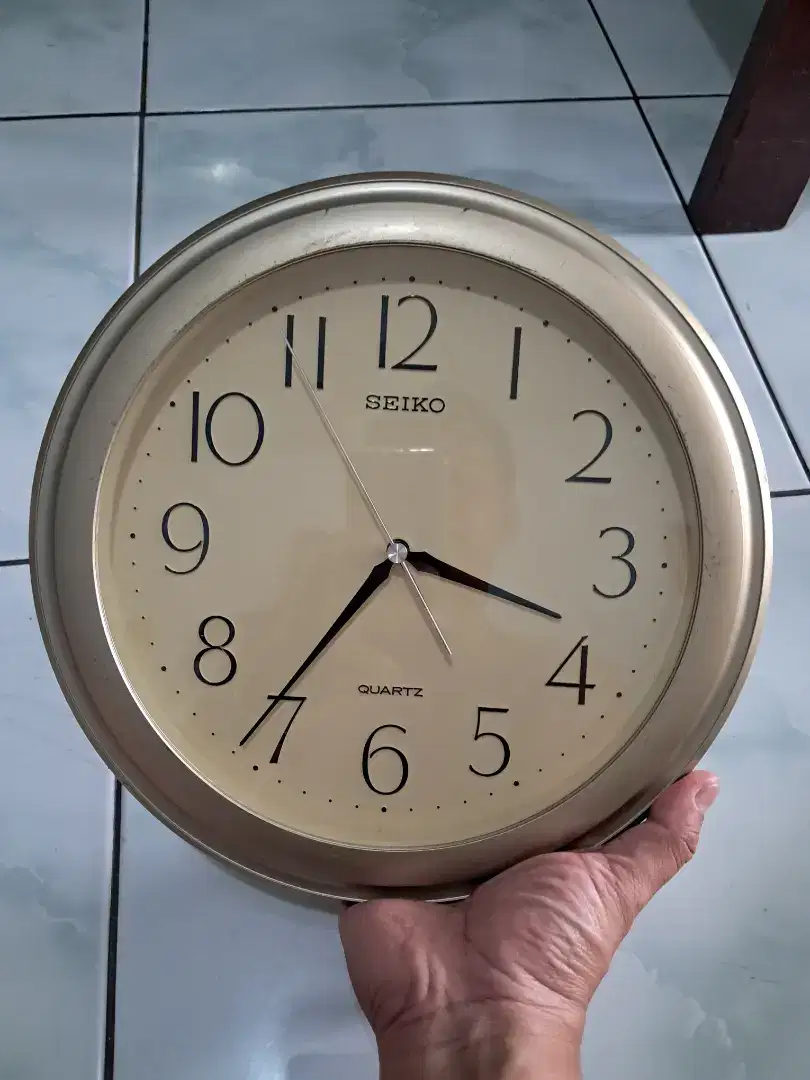 Jam dinding seiko japan original dekorasi hiasan rumah antik pajangan