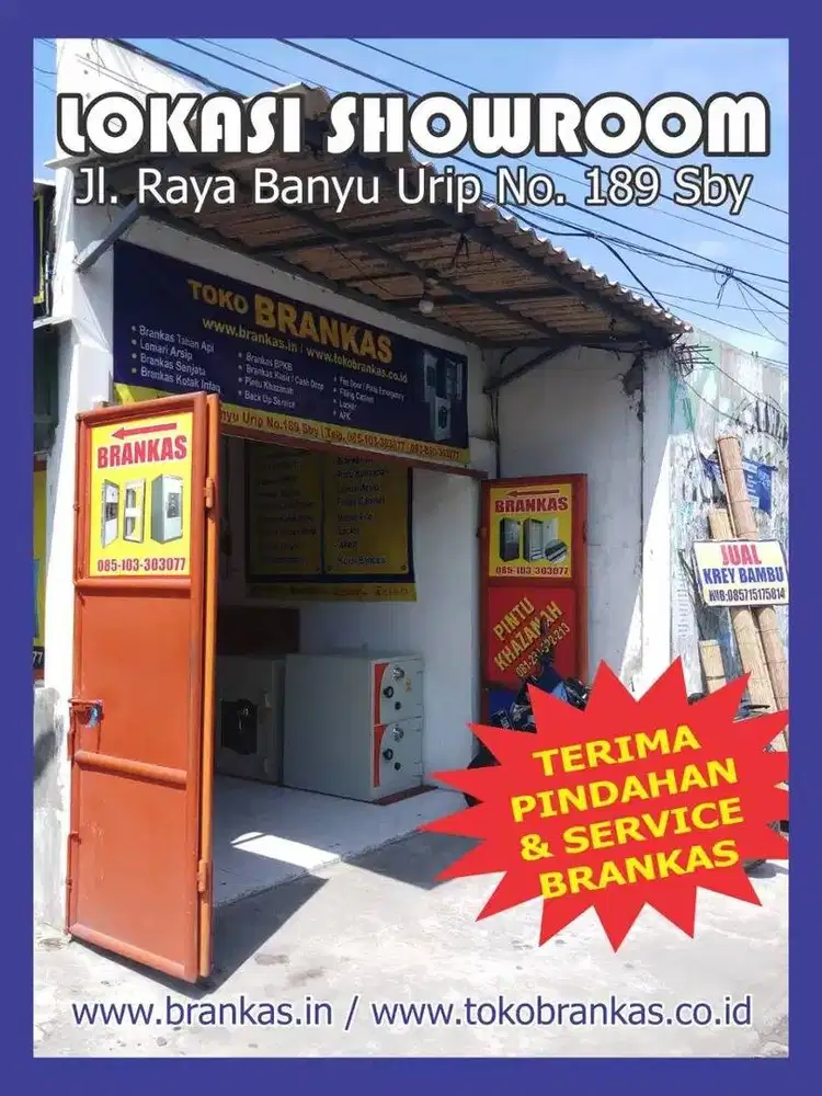 BRANKAS TAHAN API DAN BONGKAR UNTUK OFFICE / RUMAH