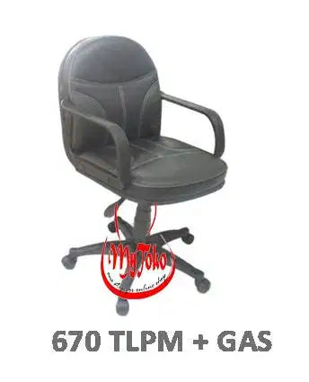 Kursi Kantor / Kursi Putar / Kursi Manager / KP 670 + GAS