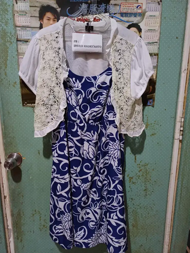 Dress Buntung + Cardigan Take All