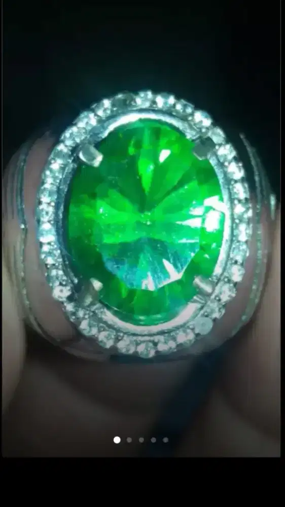 Jual Batu Cincin Permata Light Green Tourmaline CuttMixed