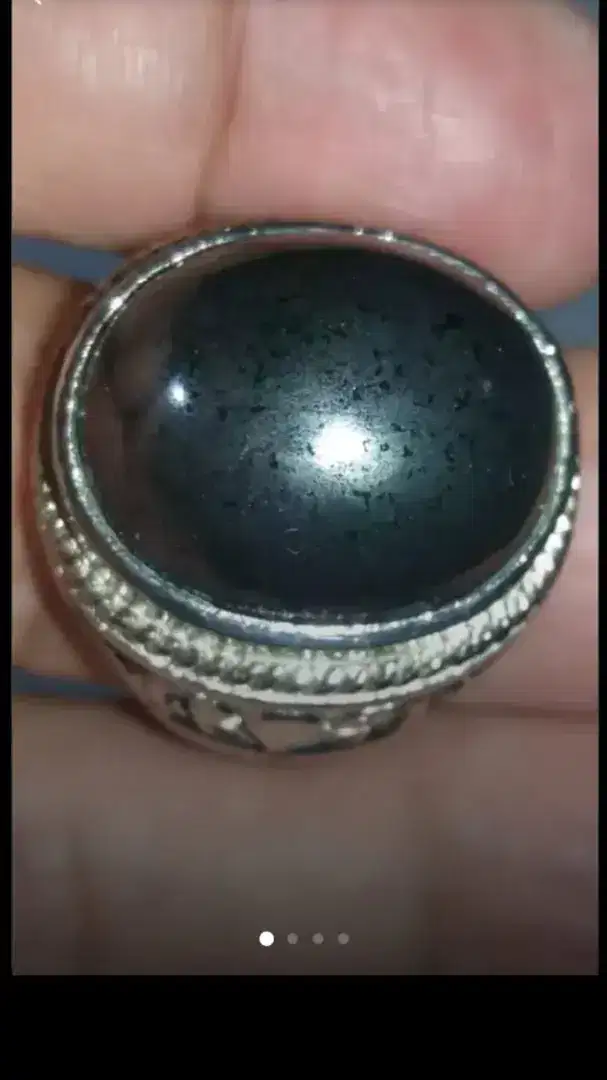 Jual Batu Cincin Black Stone Big Antique Keren