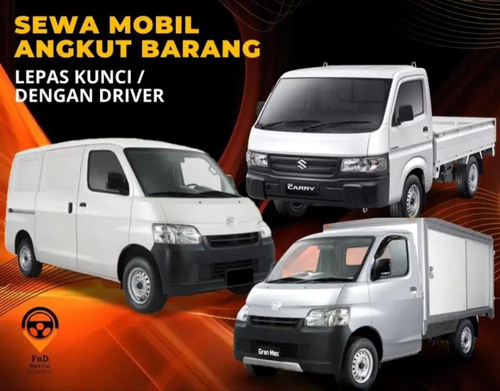 Sewa Rental Mobil Angkut Barang Pick up. Blindvan.Box