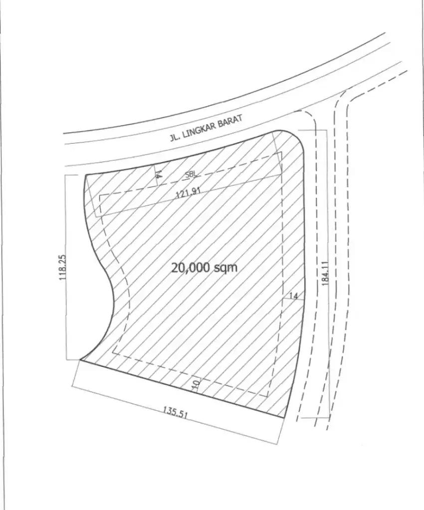 DIJUAL KAVLING STRATEGIS 20,000 M2 ALAM SUTERA DEKAT BINUS MALL @ALSUT