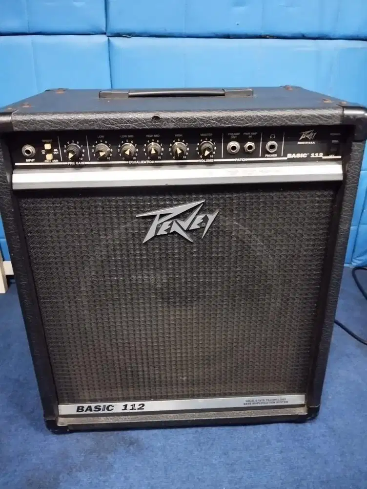 Amply Bass Peavey Basic 112 USA mulus