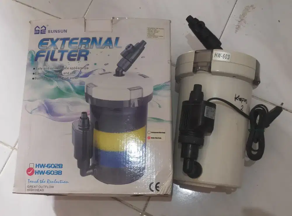 Filter external aquarium