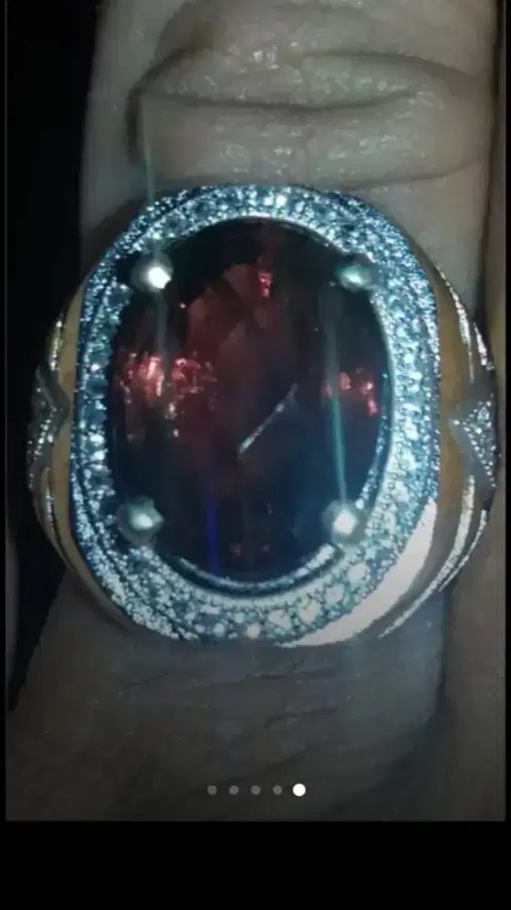 Jual Batu Cincin Red Pigeon Orange Garnet CuttMixed