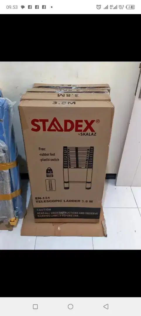 Ready Tangga Telkom Stadex