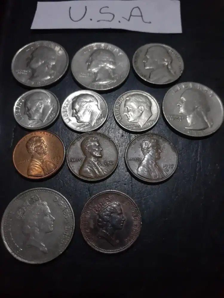 Uang Kuno Coin Amerika