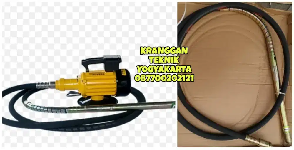 (KRANGGAN TEKNIK)selang vibrator listrik utk memadatkan cor beton