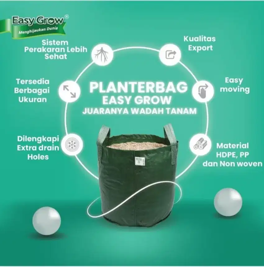 PLANTERBAG EASY GROW (POT TABULAMPOT)