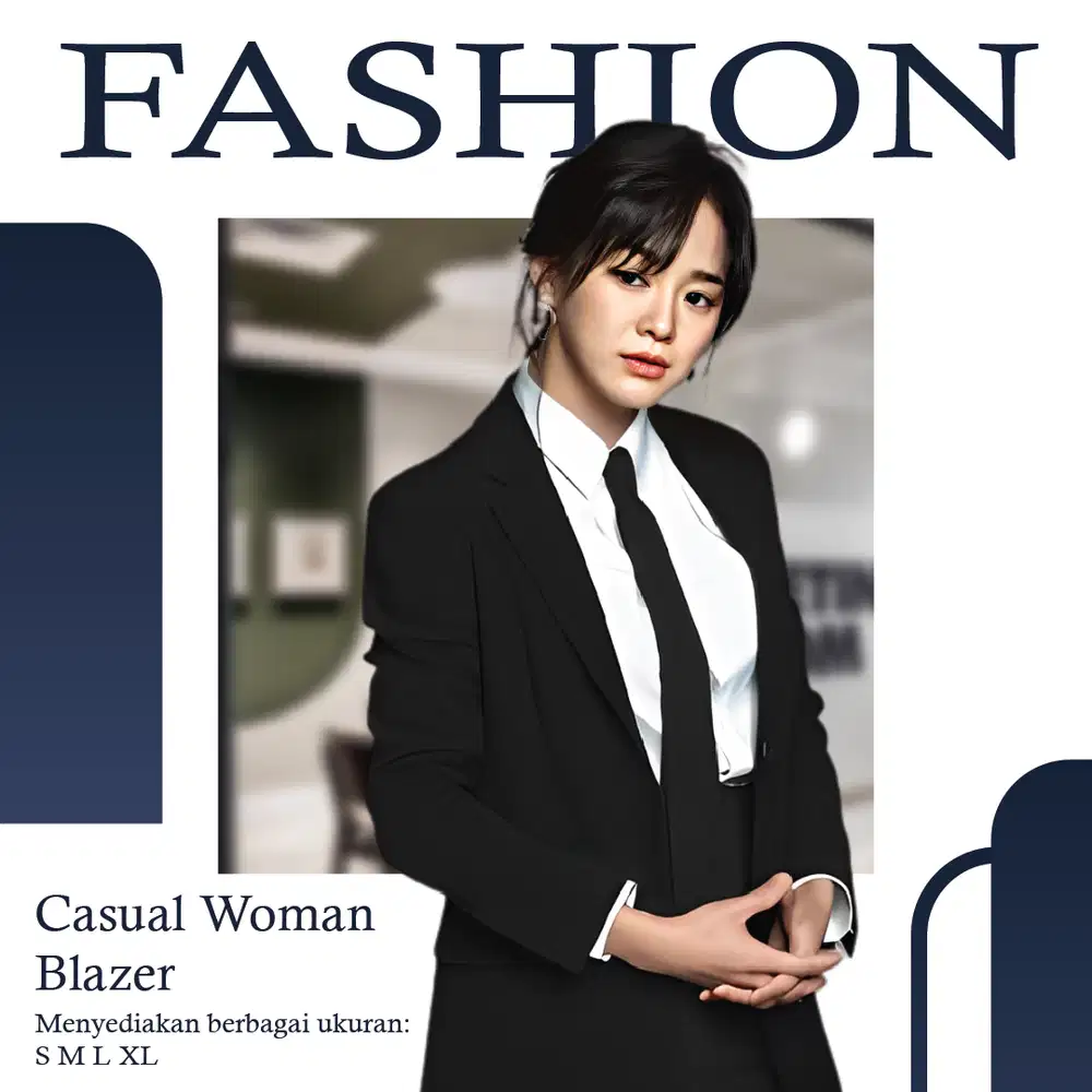 Blazer jas Wanita formal/wisuda