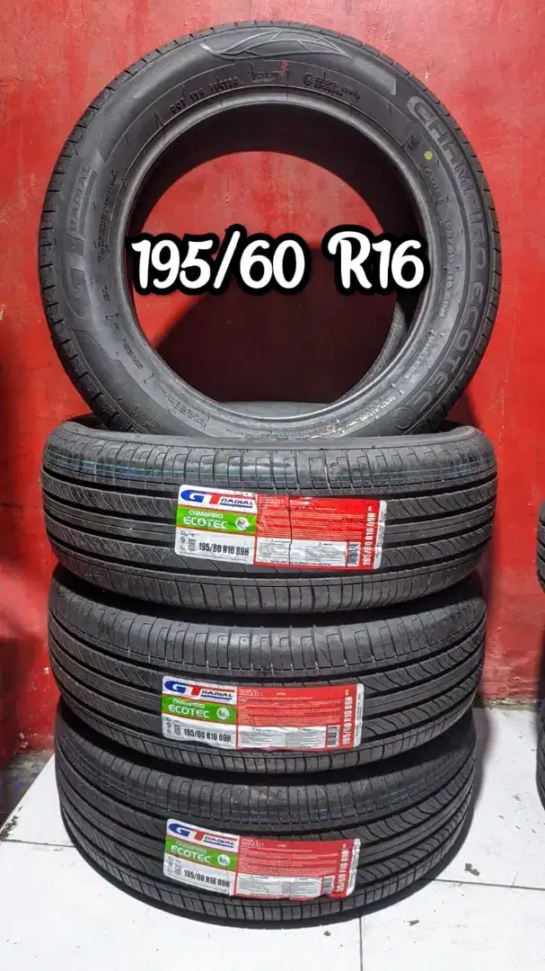 BAN BARU GT ECOTEC 195/60 R16