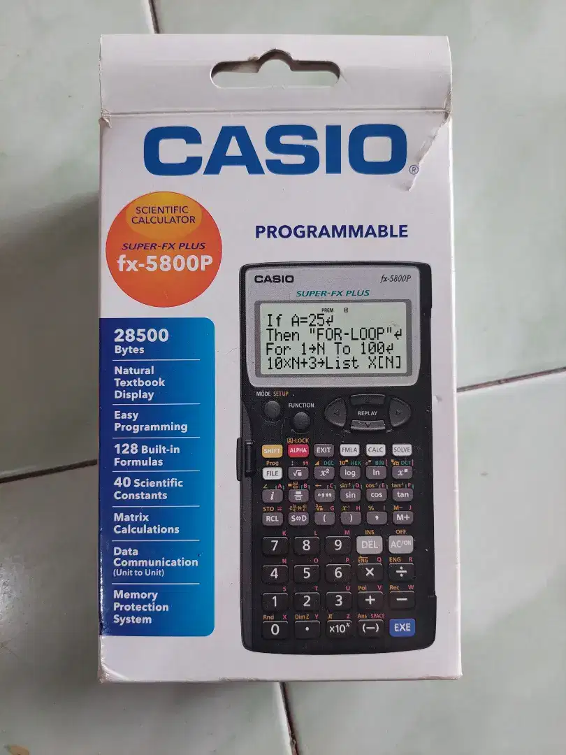 Kalkulator Casio Fx-5800P original