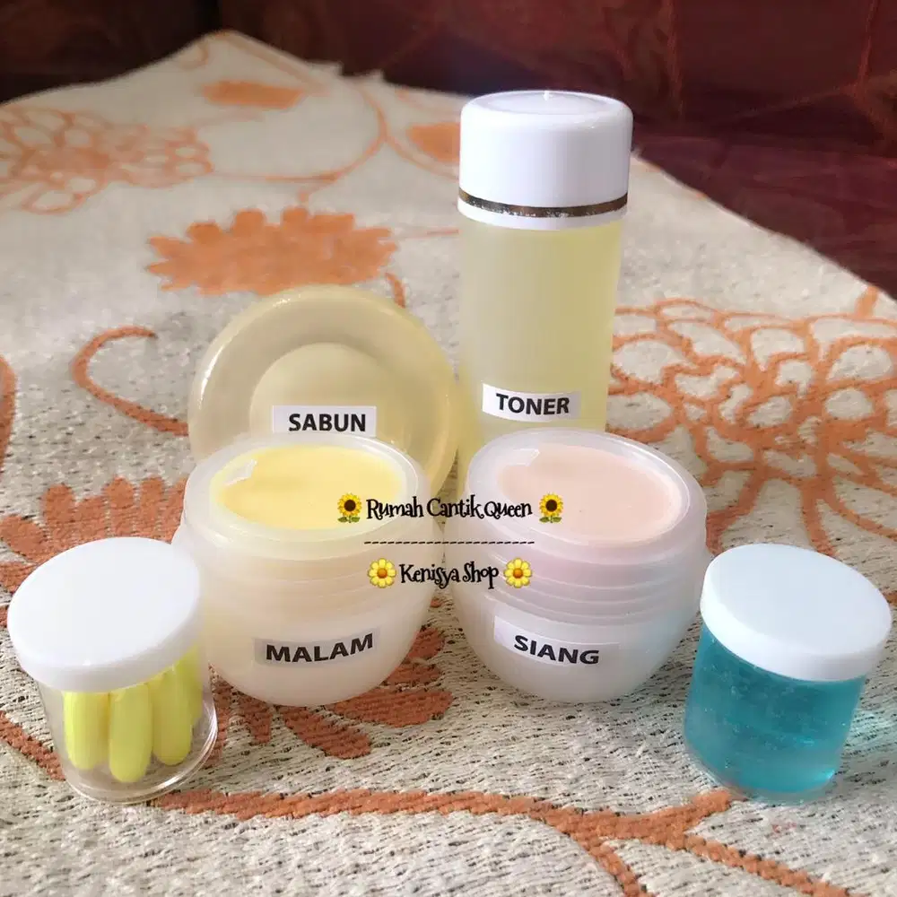 Cream mutiara pencerah wajah