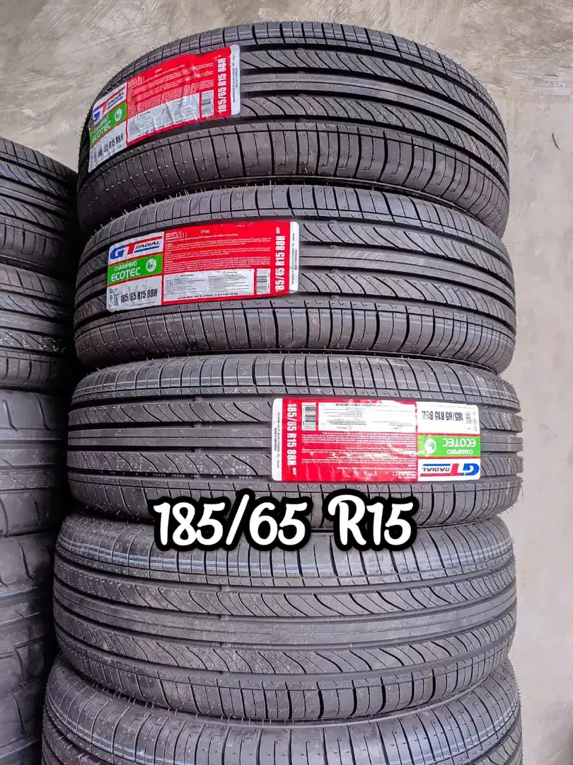 JUAL BAN BARU GT RADIAL ECOTEC 185/65 R15.