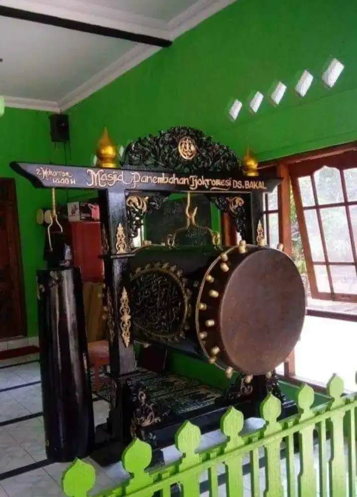 mimbar masjid jati tua