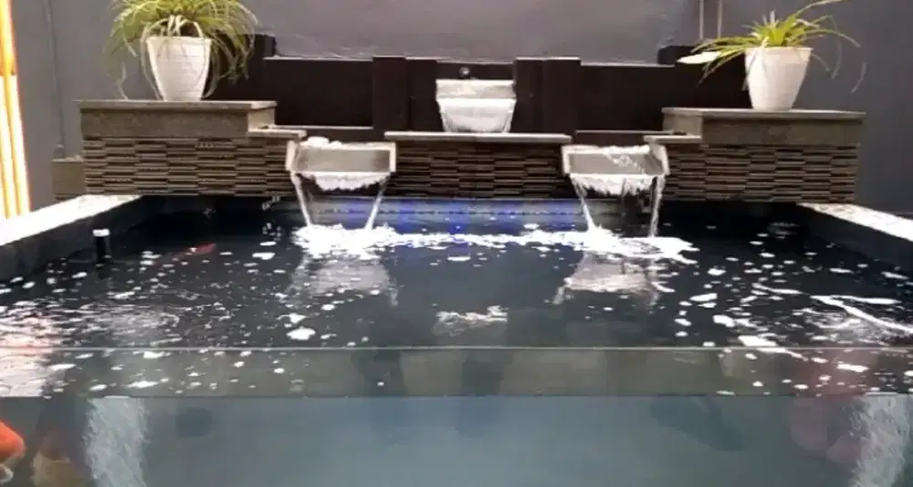 kolam ikan minimalis