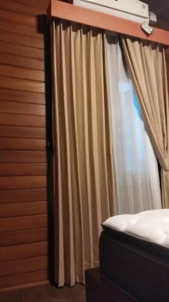 Gorden vitras 1 set murah