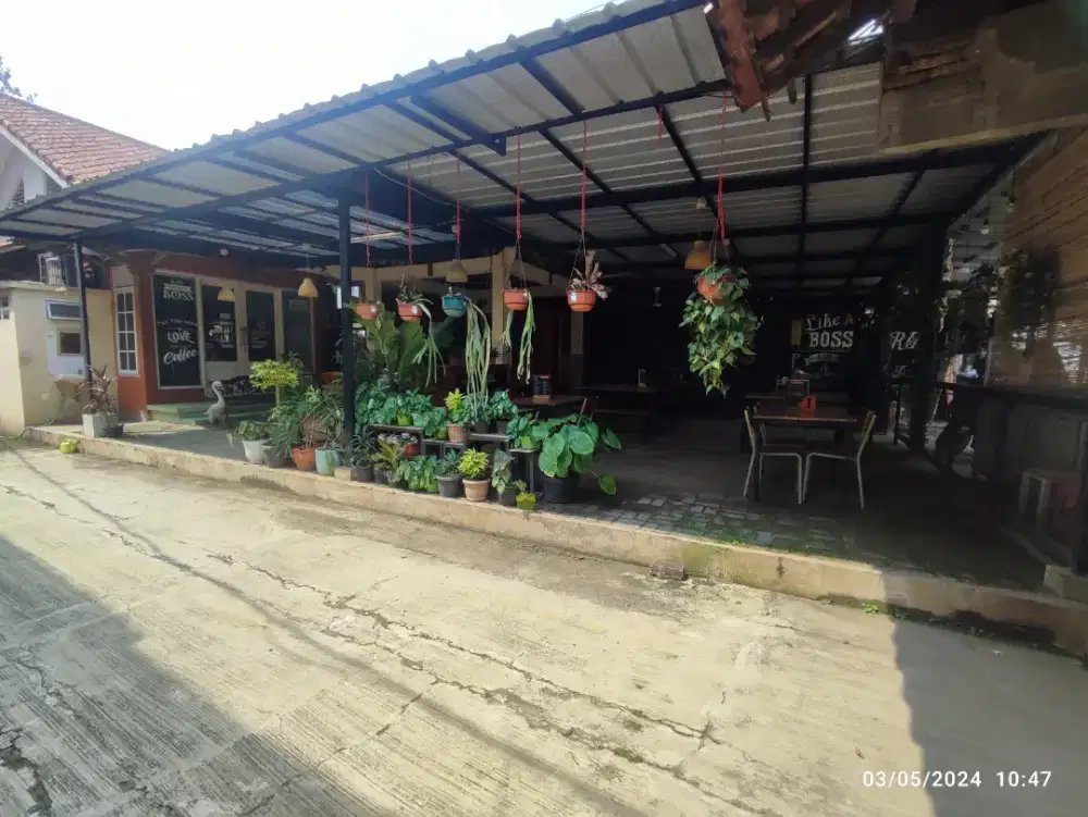 DISEWAKAN EXS RESTORAN LOKASI STRATEGIS SIAP PAKAI DEKAT KE TOL KRUKUT