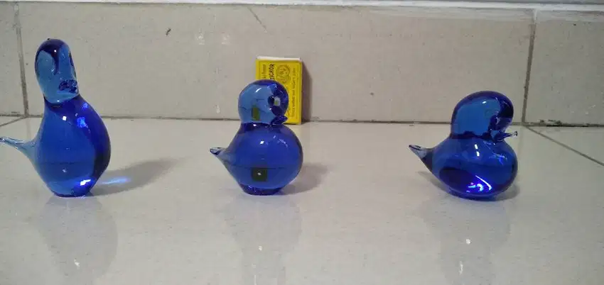 BOHEMIA kristal bebek biru