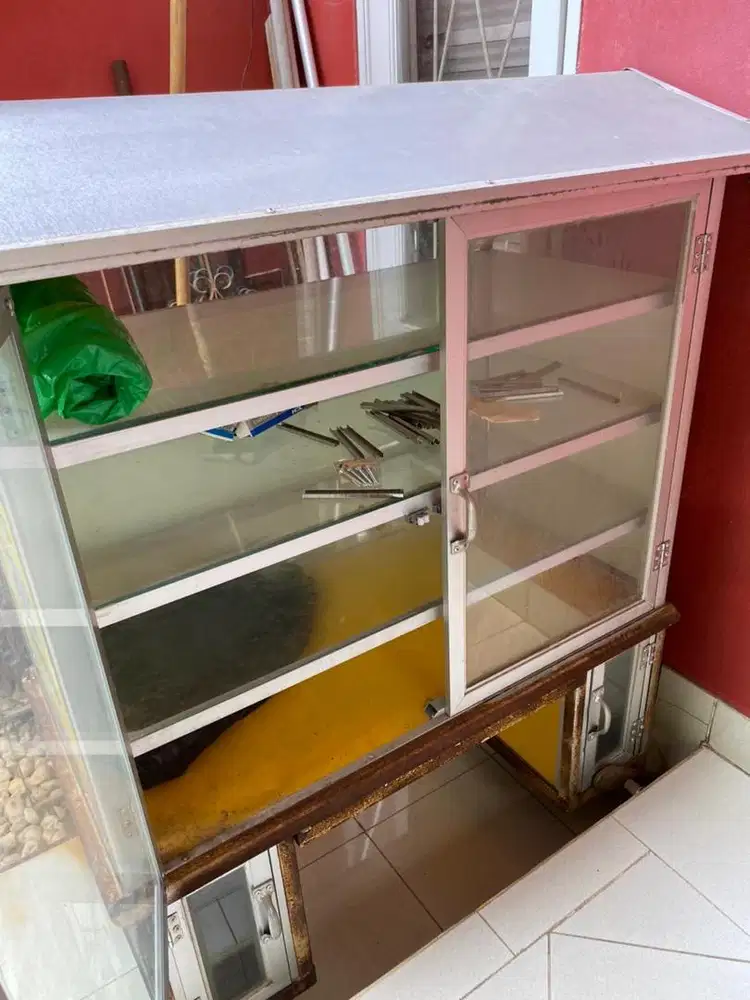 ETALASE GEROBAK MOTOR BUARAN KLENDER