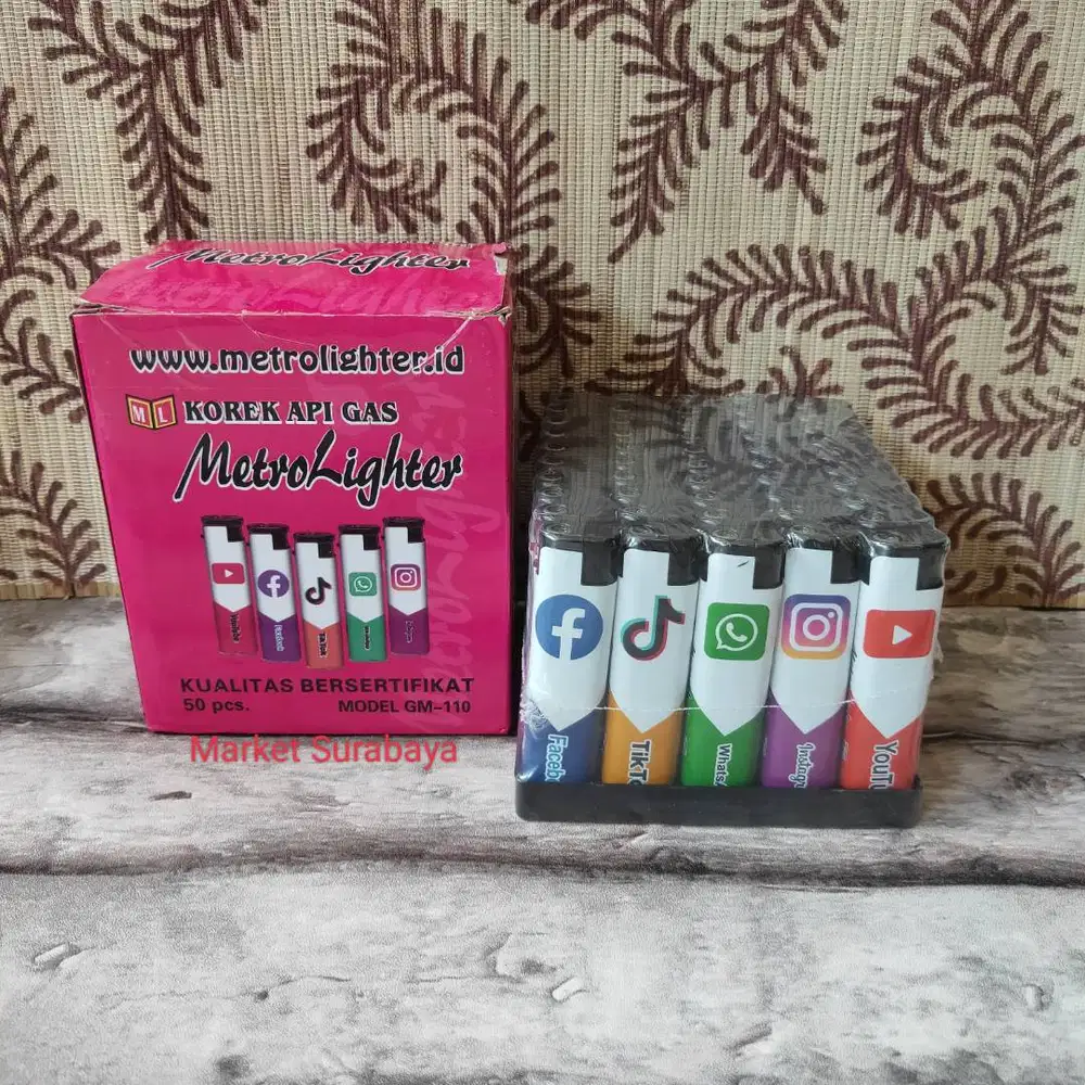 Korek kompor bara motif 5