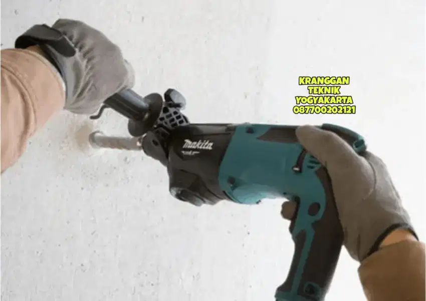 (KRANGGAN TEKNIK)bor bobok beton merk Makita rotary hammer drill