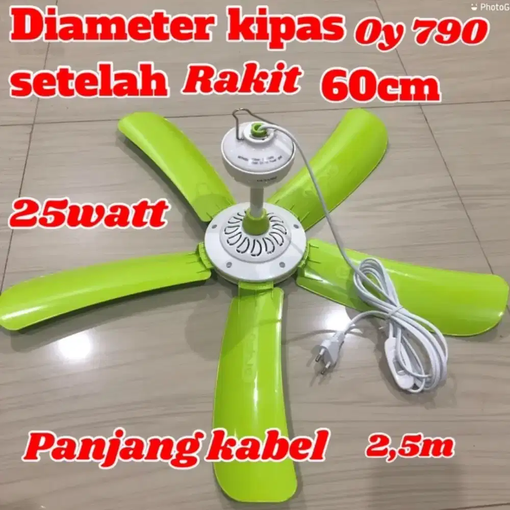 KIPAS ANGIN GANTUNG OUAYASHI 25W Type 790