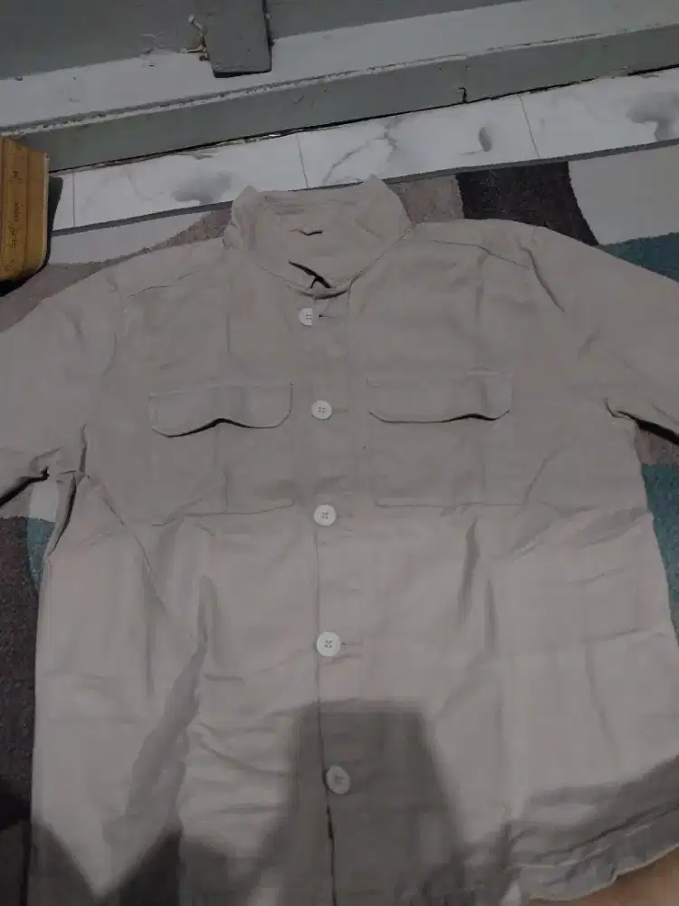 Jaket Abu Oliver Outer Pria Bekas