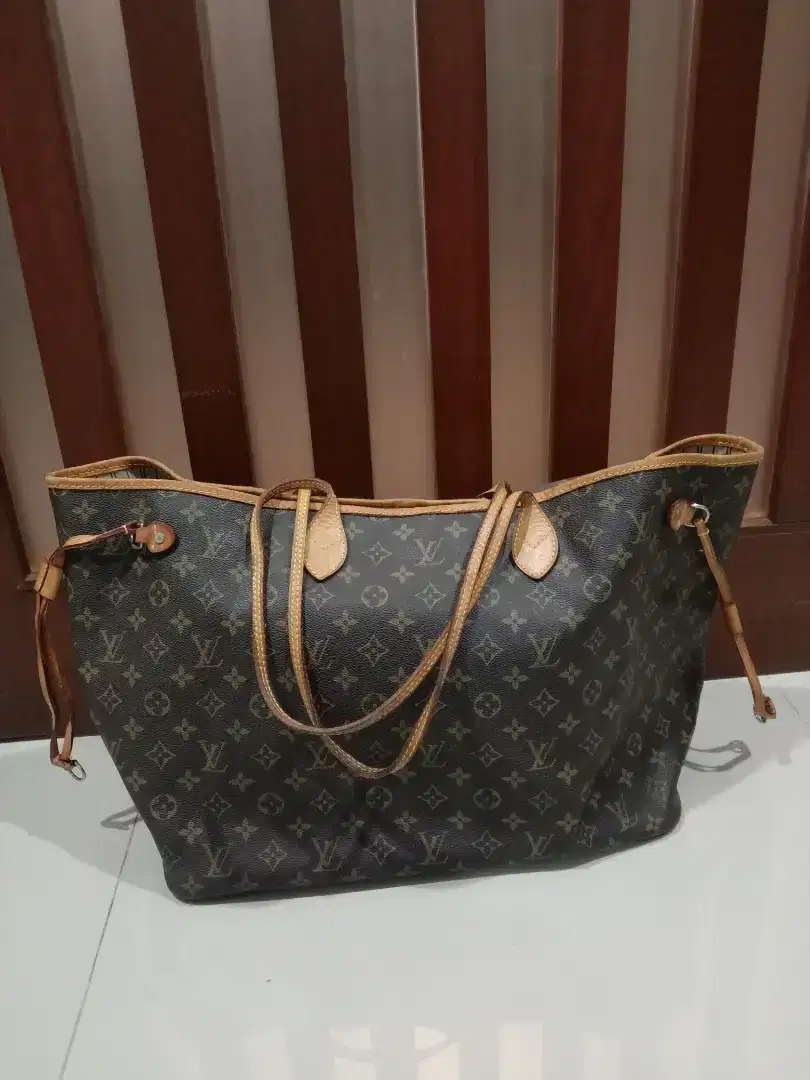 Tas LV Louis Vuitton neverfull th0088 authenticator original preloved