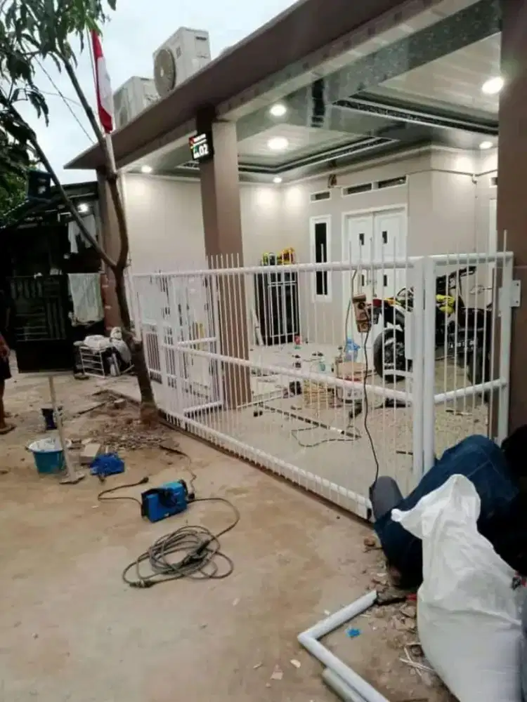 pagar minimalis modern