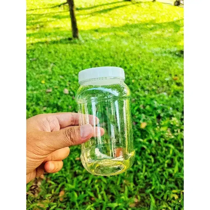 Toples plastik bulat bening tebal 500ml