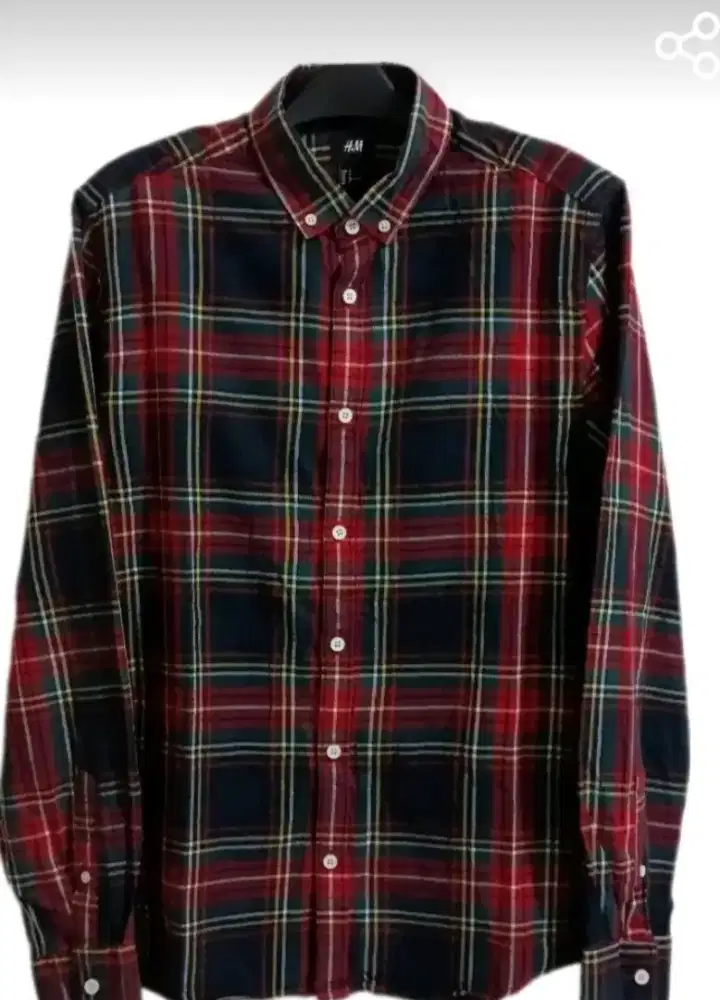 Kemeja Flanel H&M