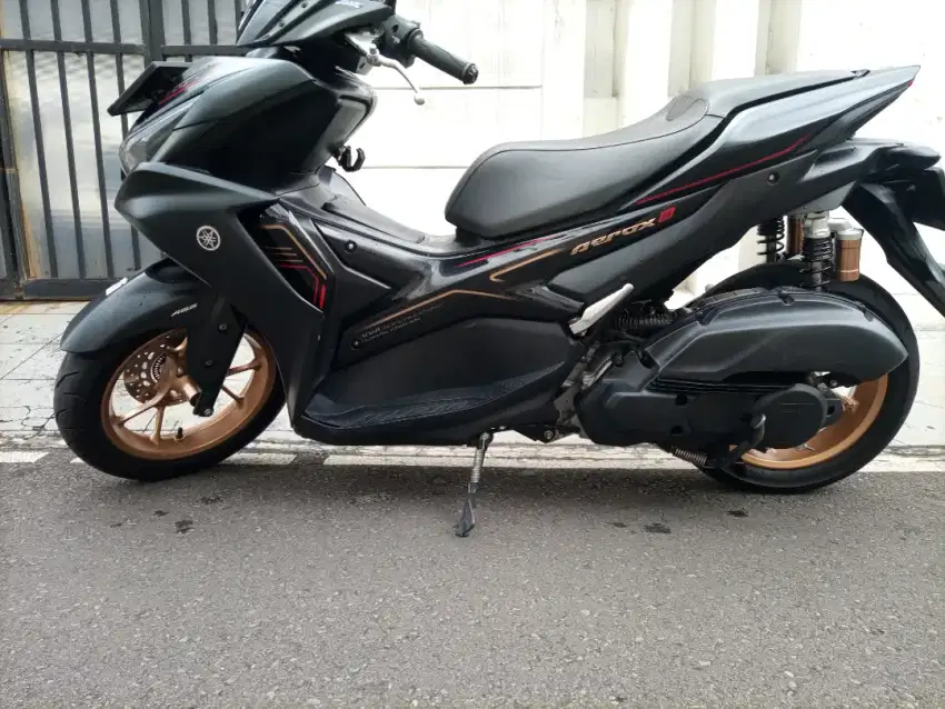 km 4 rb an aerox S ABS 2023 keluaran 2022 keyless