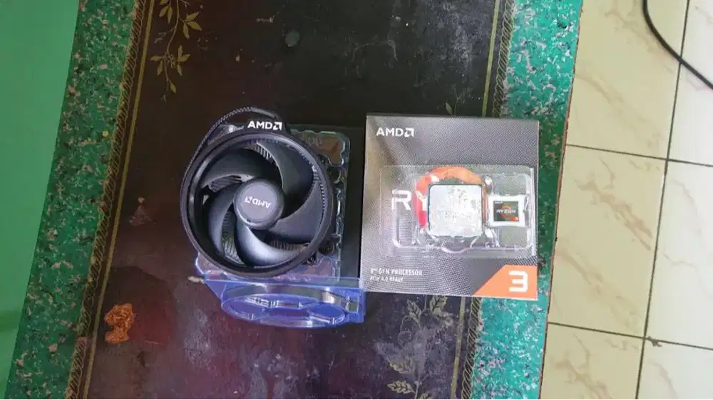 Dijual Murah CPU Processor Gaming AMD Ryzen 3 3100 full set