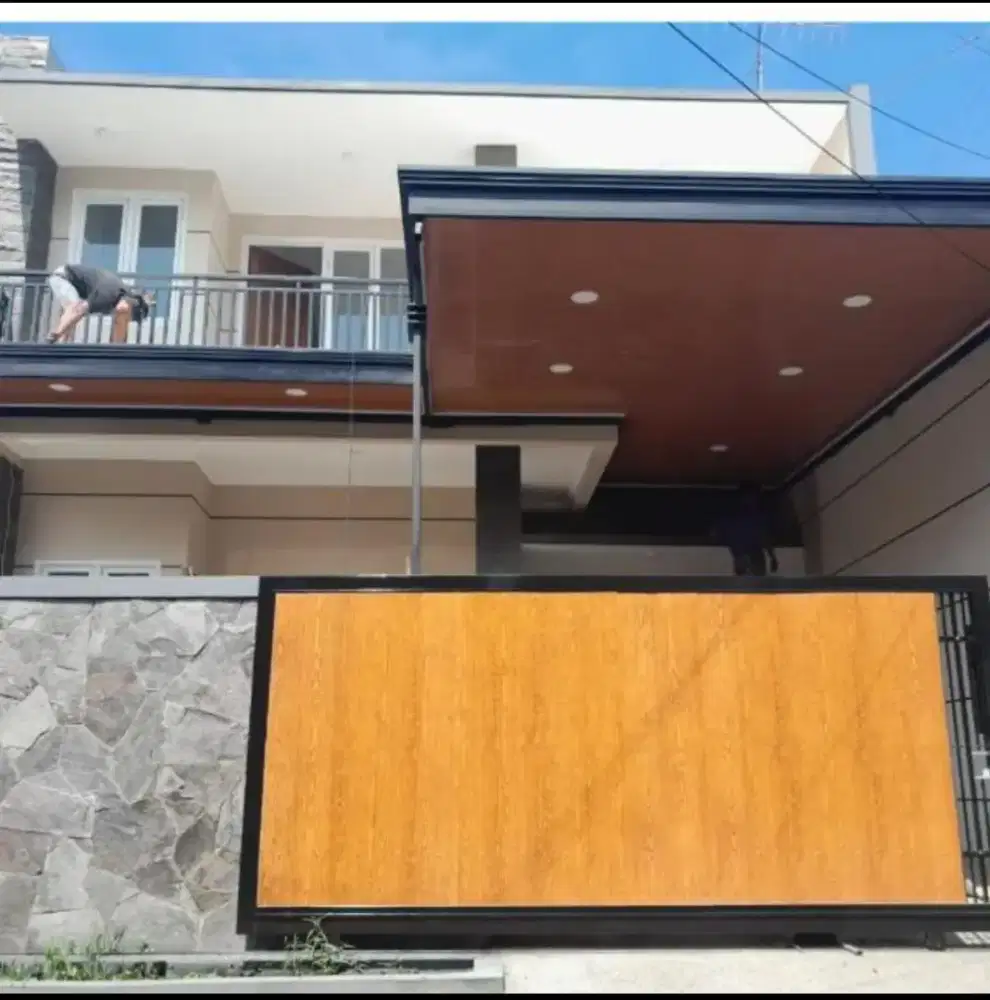 Kanopi alderon + plafon PVC