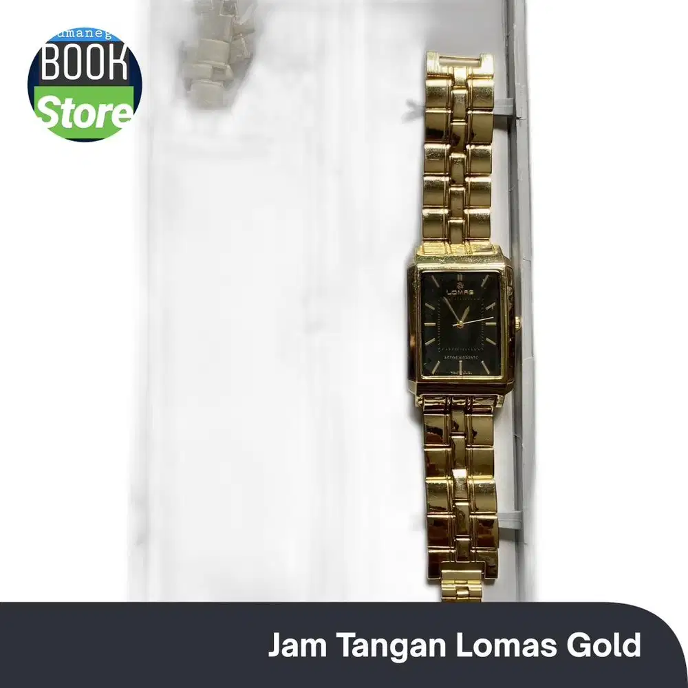 Jam Tangan Lomas Gold Bekas Elegan - Kondisi Bagus!