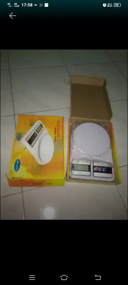 Timbangan dapur digital 10kg