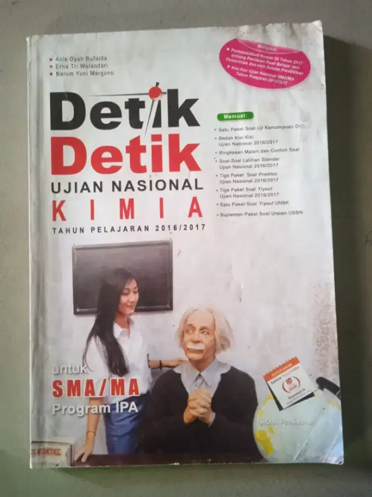 Buku Detik detik Ujian Nasional. kimia 2016/2017