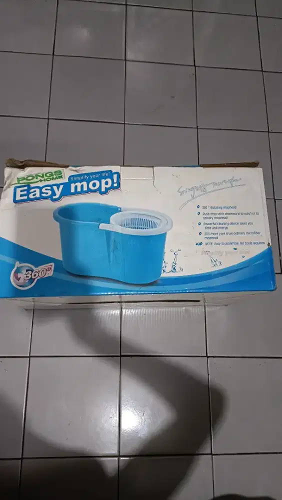 Merk Easy Mop new alat pel rumah