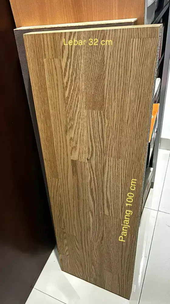 DIJUAL
Kitchen Top Kayu Tebal Oak Veneer