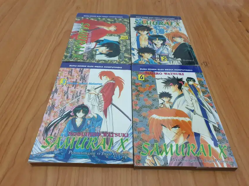 KOMIK SAMURAI X LENGKAP BISA ECERAN