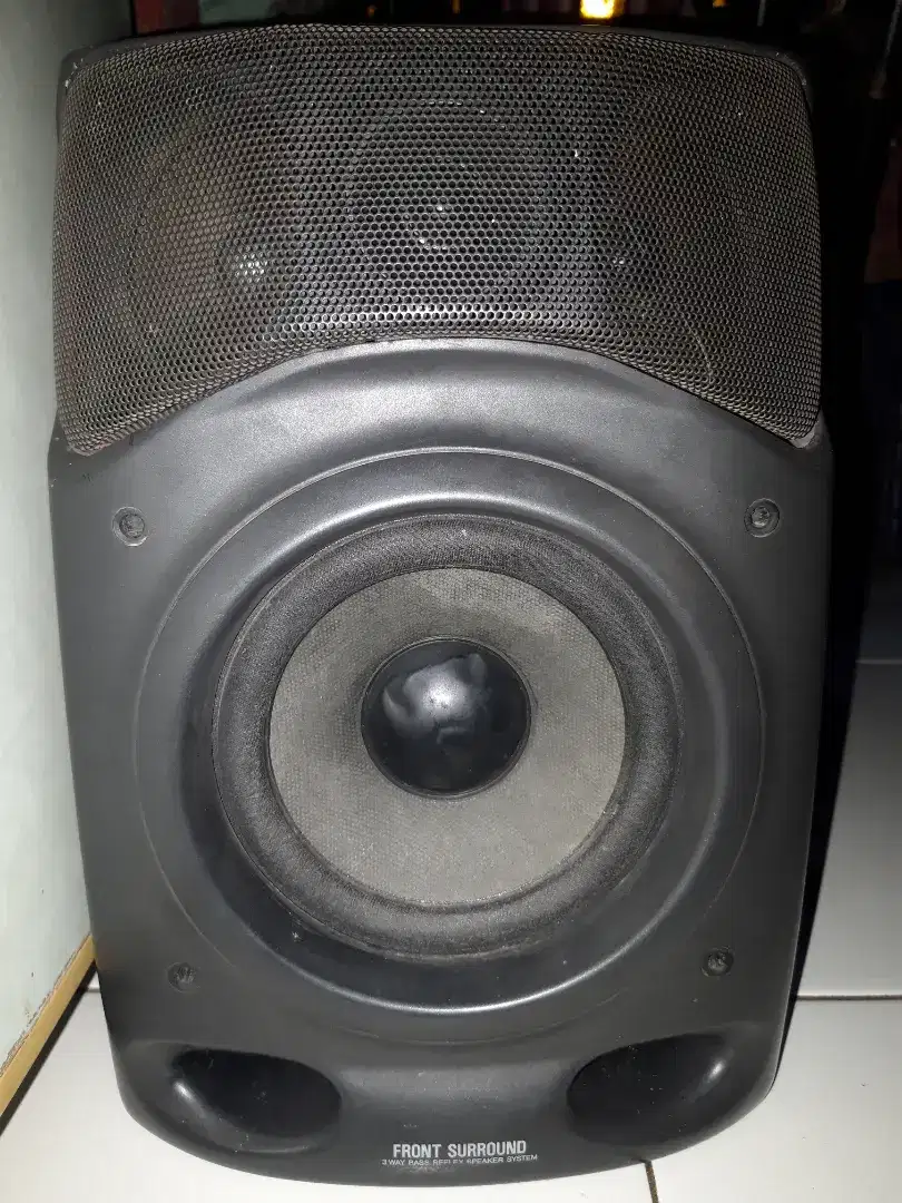 Speaker pasif aiwa sebelah sebatang kara suara bass trable mantaap