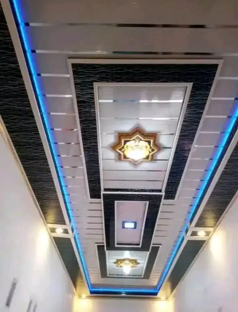 Plafon PVC Rangka Besi Holo Karawang Barat